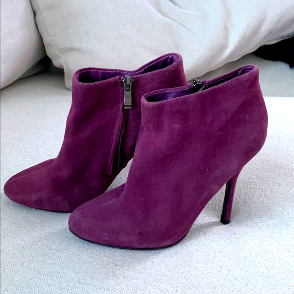 Brand new suede booties from Aldo! Never worn!